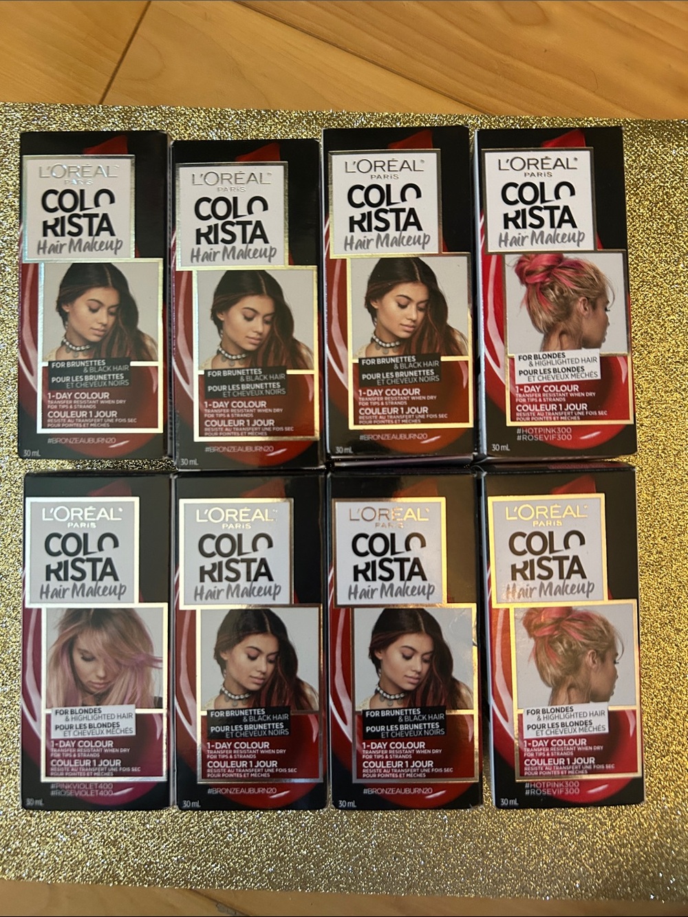 L'Oreal Colorista Hair Makeup - Pink Shades Pack